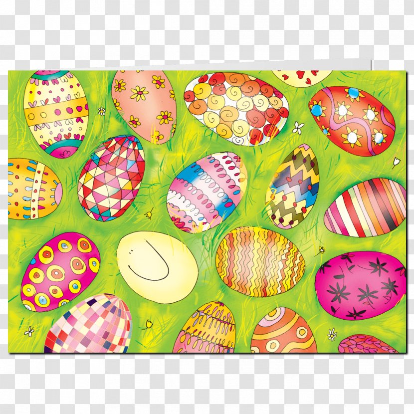 Easter Egg Christmas Greeting & Note Cards Wish - Material Transparent PNG