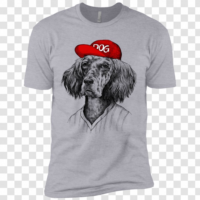 Long-sleeved T-shirt Hoodie Top - Clothing - Shirts Dog Transparent PNG
