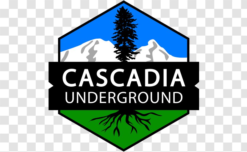 Cascadia Official Soccer Team Doug Flag Underground Pacific Northwest - Tree Transparent PNG