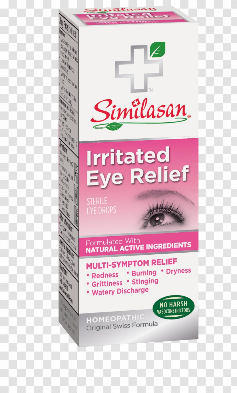 Dry Eye Syndrome Similasan Relief Drops & Lubricants Complete - Solution Transparent PNG