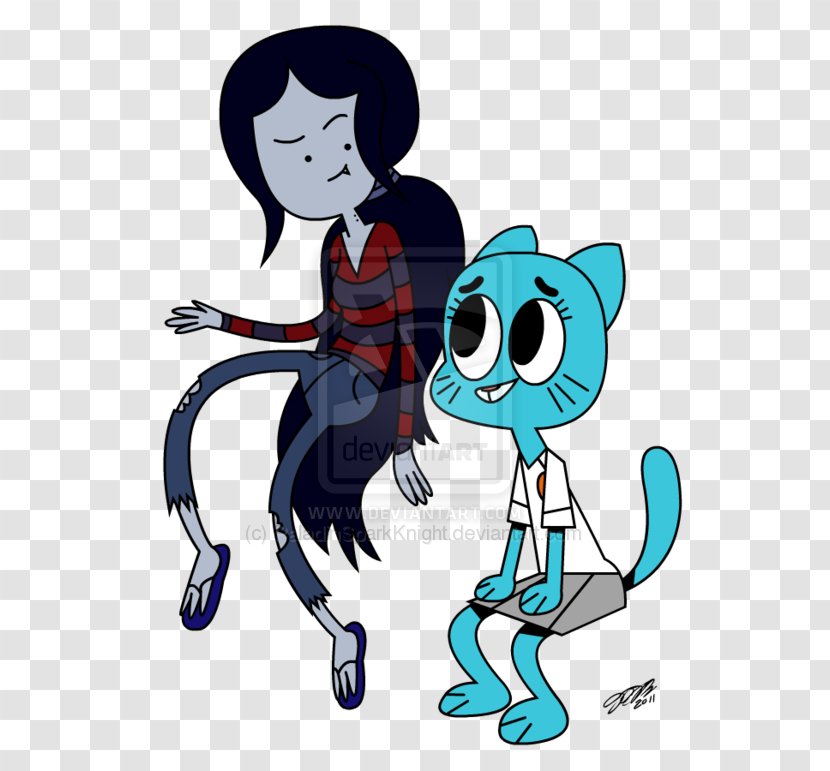 Marceline The Vampire Queen Finn Human Fan Art Jake Dog Cartoon Network - Tree Transparent PNG