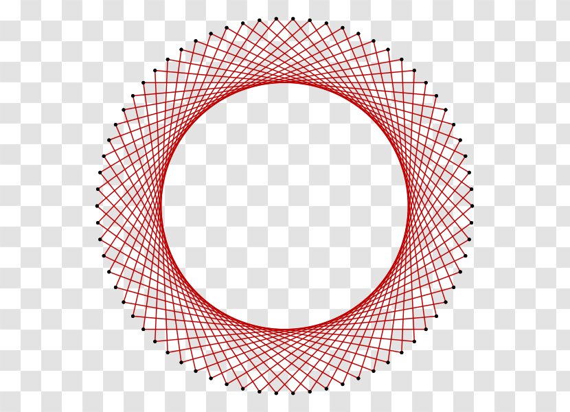 Golden Spiral Phyllotaxis Ratio Geometry - Point - Polygon Border Transparent PNG