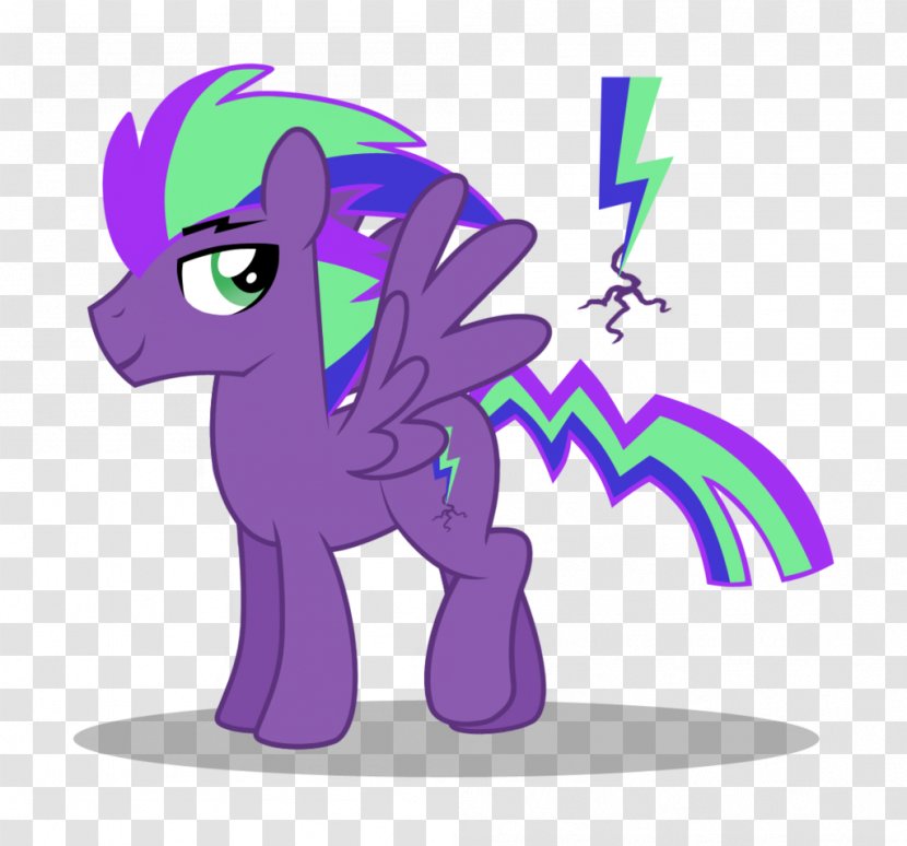 DeviantArt Pony Horse - Tail - Thunder Strike Transparent PNG