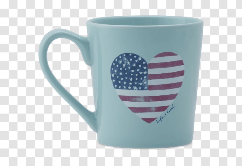 Coffee Cup Mug Ceramic Dishwasher - Heart Watercolour Transparent PNG