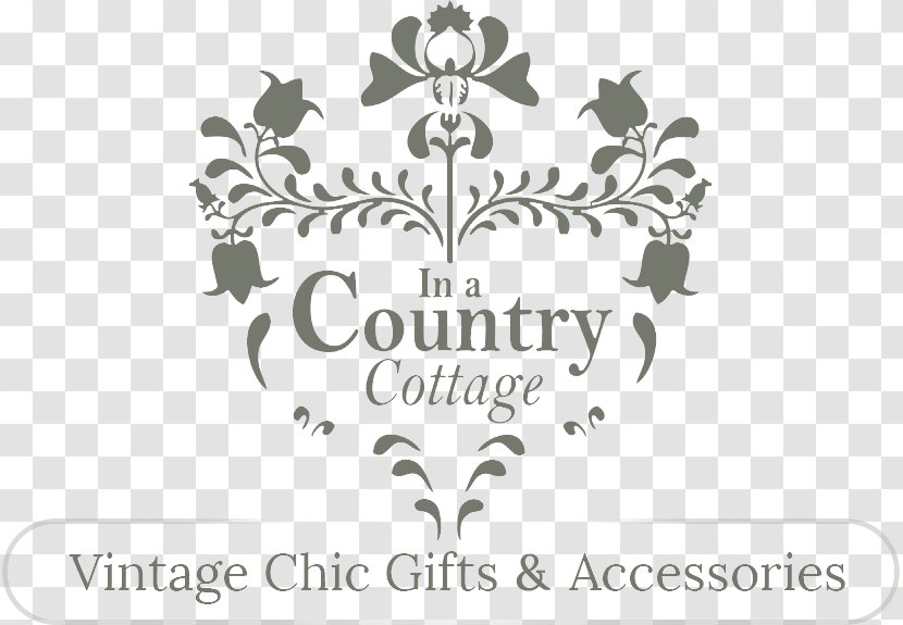 In A Country Cottage Logo Elevator - Lancashire - Shabby Chic Transparent PNG