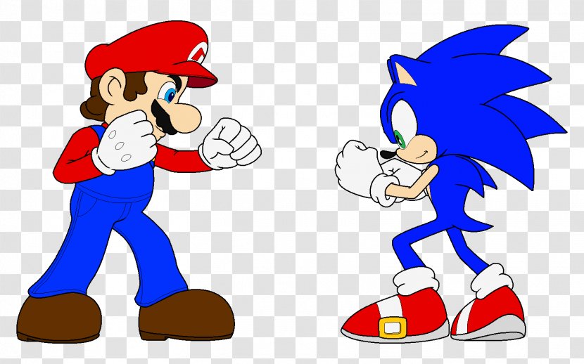Mario & Sonic At The Olympic Games Super World Hedgehog Bros. - Cartoon Transparent PNG