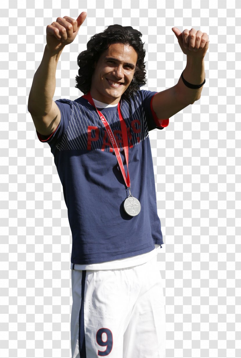 Tshirt Gesture - Cheering - Player Sports Uniform Transparent PNG