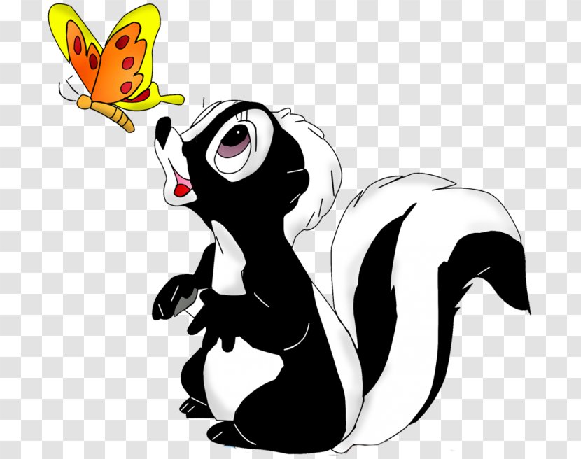 Thumper Bambi, A Life In The Woods Drawing Coloring Book - Membrane Winged Insect - Cartoon Skunk Transparent PNG