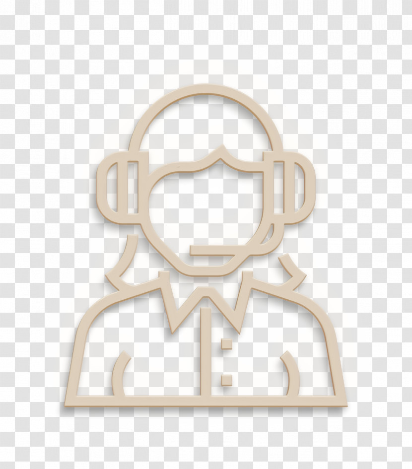 Call Center Icon Professional Occupation Icon Headset Icon Transparent PNG