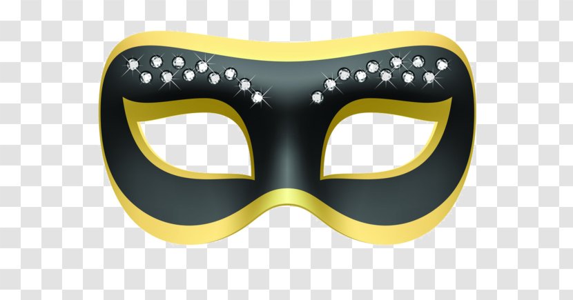 Masquerade Ball Mask Stock Photography - Yellow Transparent PNG