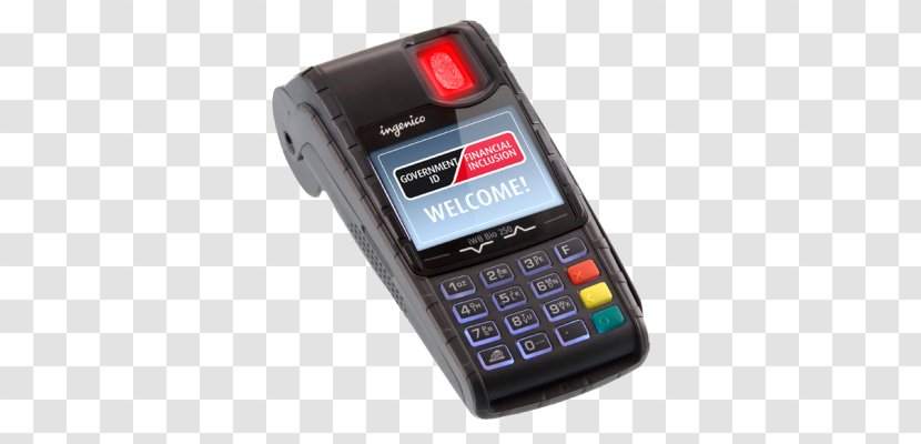Payment Terminal Point Of Sale Ingenico EMV - Communication Device - Caller Id Transparent PNG
