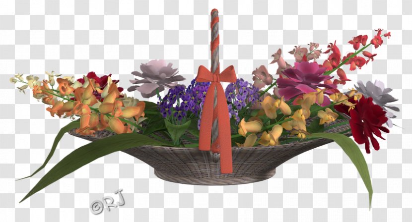 Floral Design Cut Flowers Flowerpot Artificial Flower - Arranging Transparent PNG