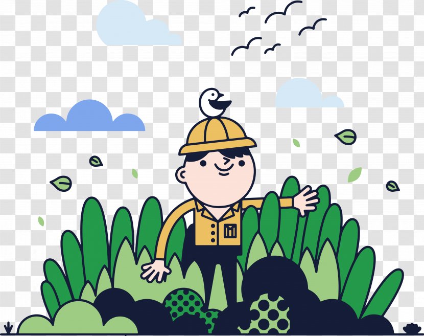 Exploration Clip Art - Human Behavior - Field Adventure Vector Transparent PNG