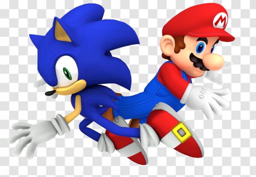 Mario & Sonic At The Olympic Games Adventure 2 Super 3D World - Action Figure Transparent PNG