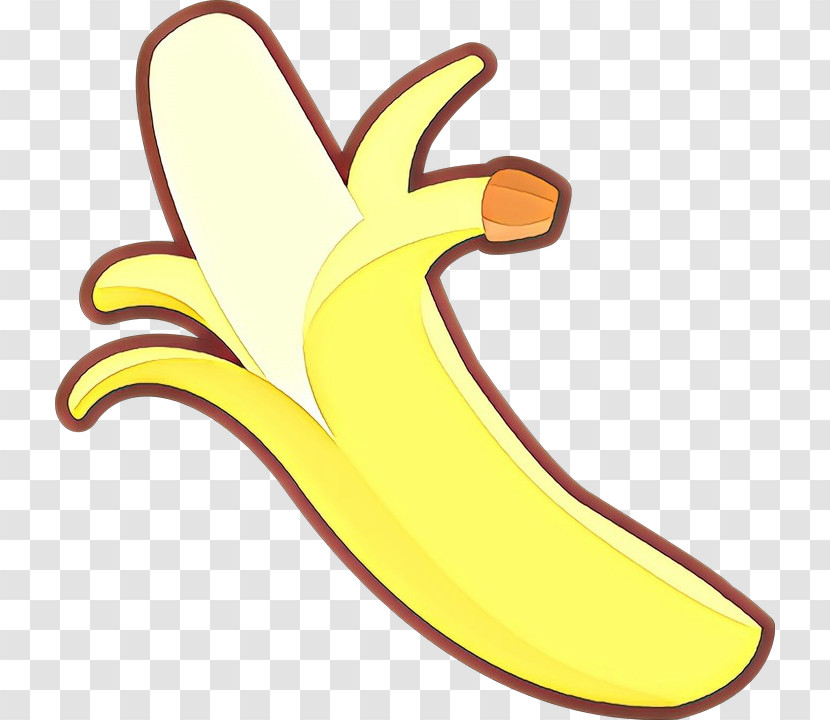 Yellow Banana Banana Family Plant Transparent PNG