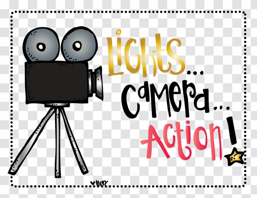 Light Camera Art Clip - Cartoon - Hollywood Lights Cliparts Transparent PNG