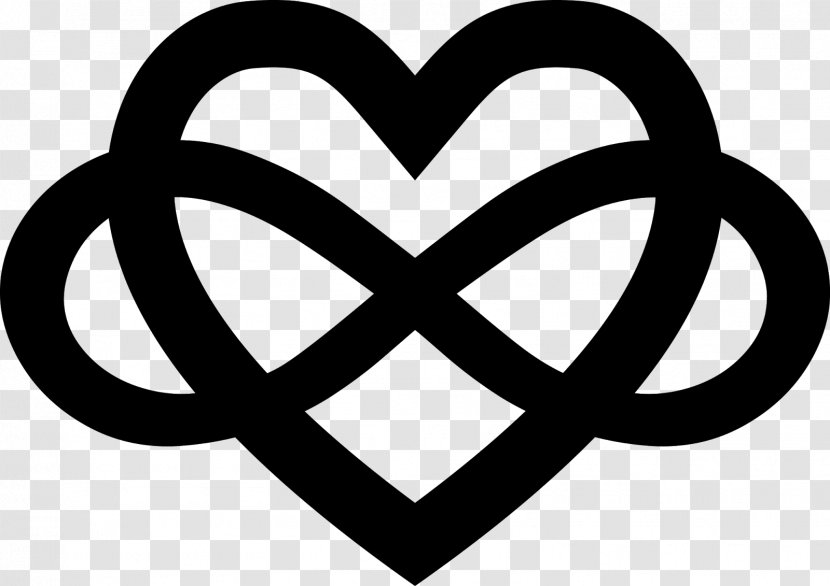 Heart Necklace Gold Infinity Symbol - Area Transparent PNG