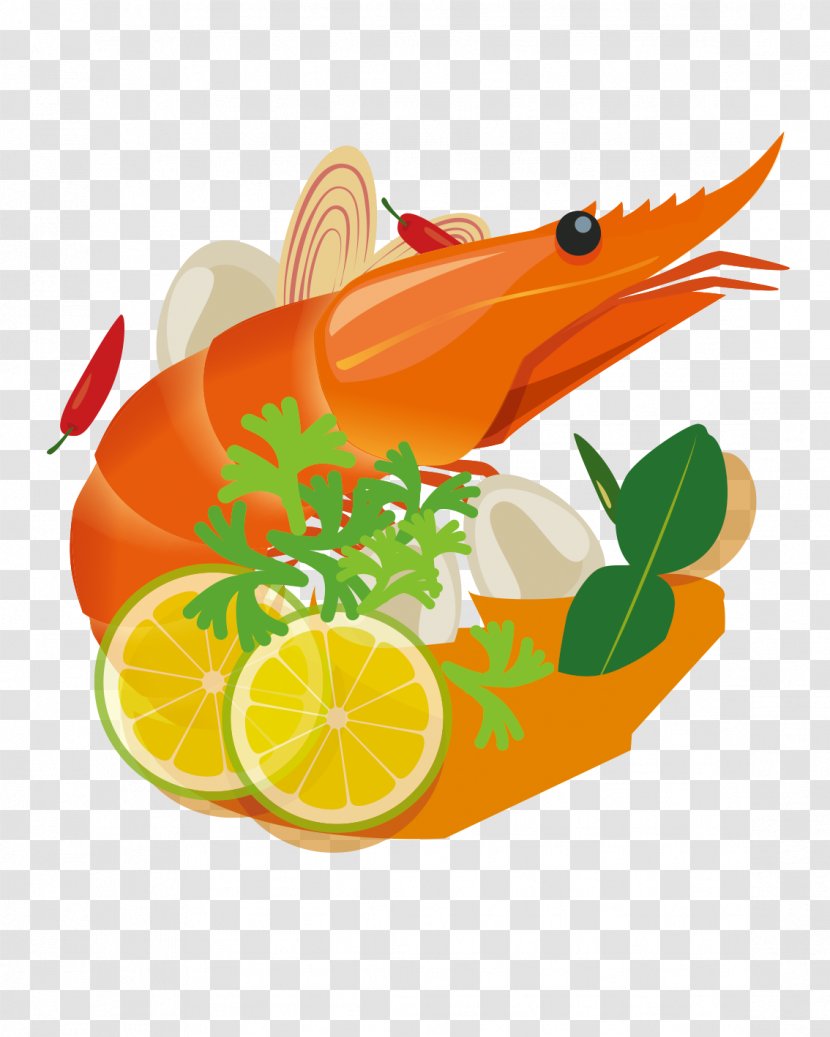 Lobster Seafood Caridea Shrimp - Gourmet Transparent PNG