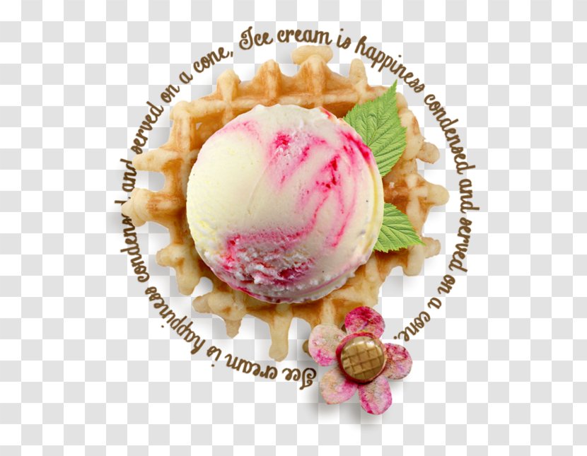 Ice Cream Praline Petit Four Flavor Transparent PNG