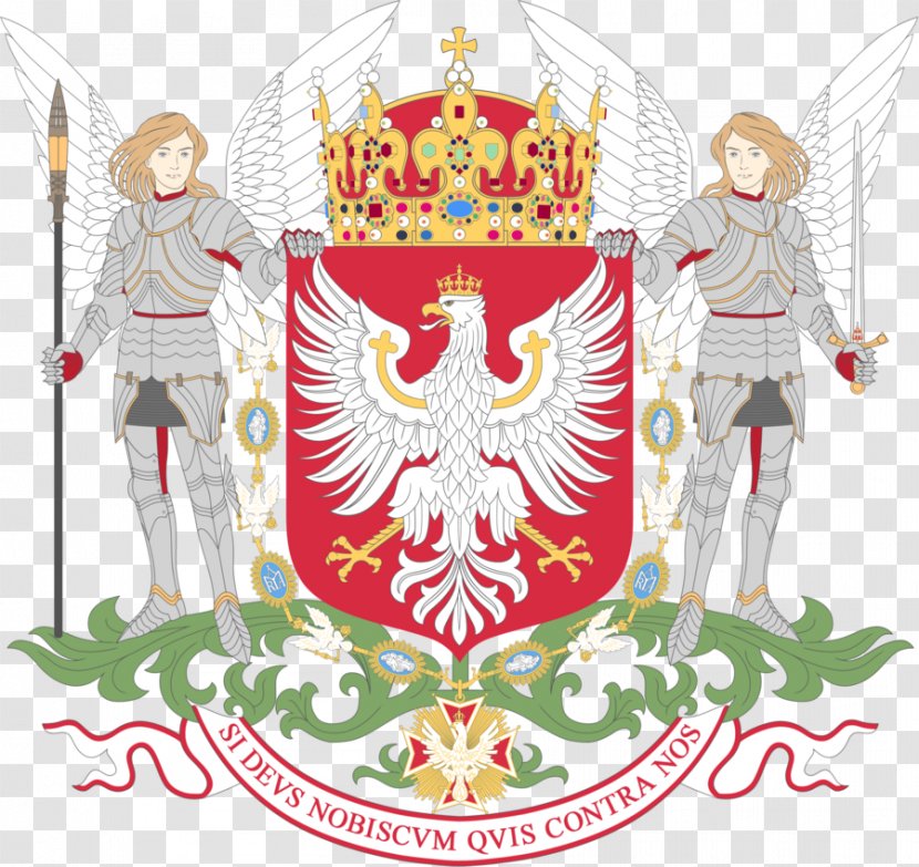 Coat Of Arms Poland Polish Lithuania - Frame - Herb Drawing Transparent PNG
