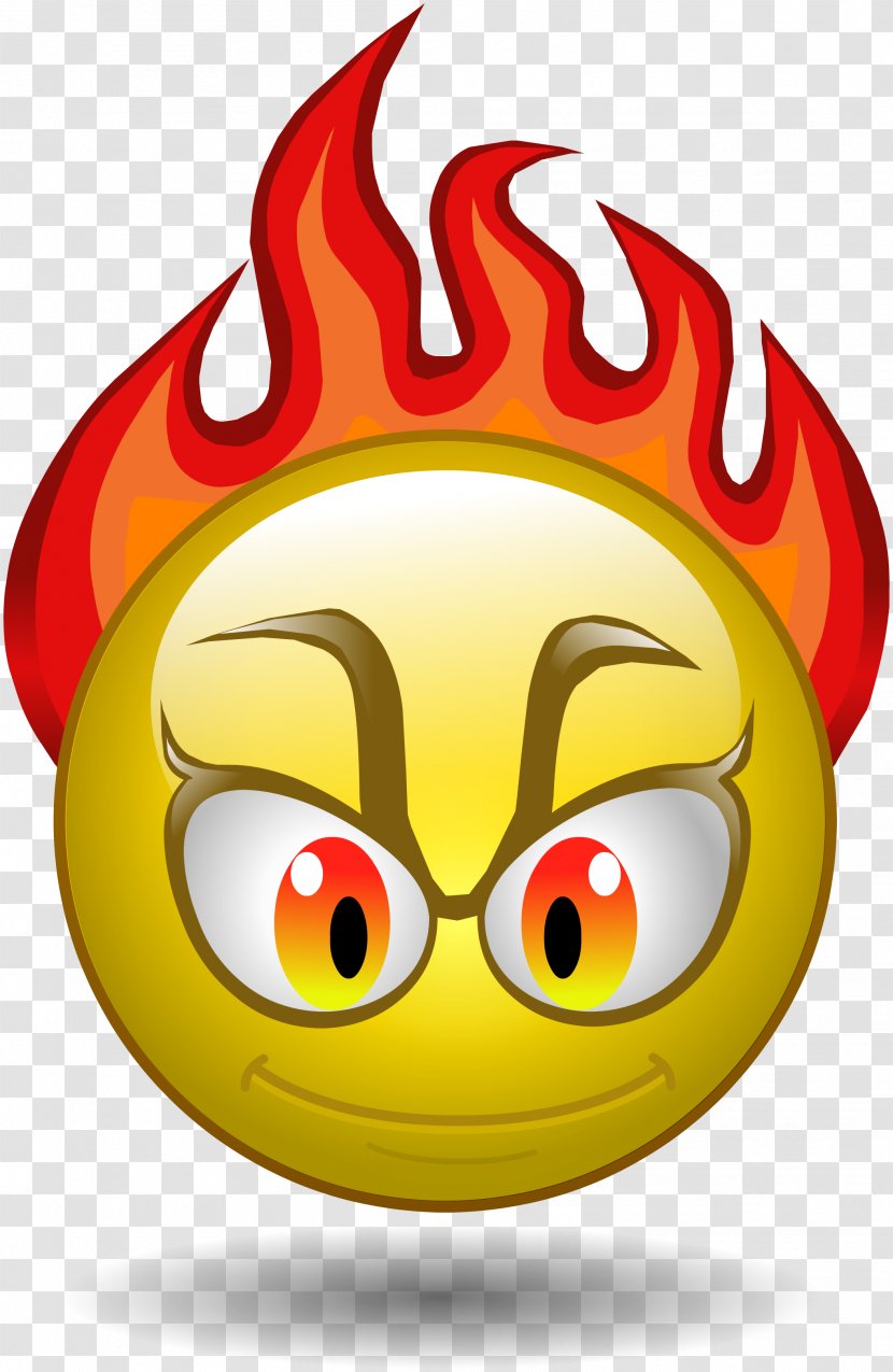 Evil Smiley Emoticon Animation - Facepalm - Angry Emoji Transparent PNG