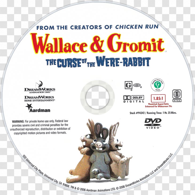Wallace And Gromit Film Poster Aardman Animations Logo - 1996 Transparent PNG