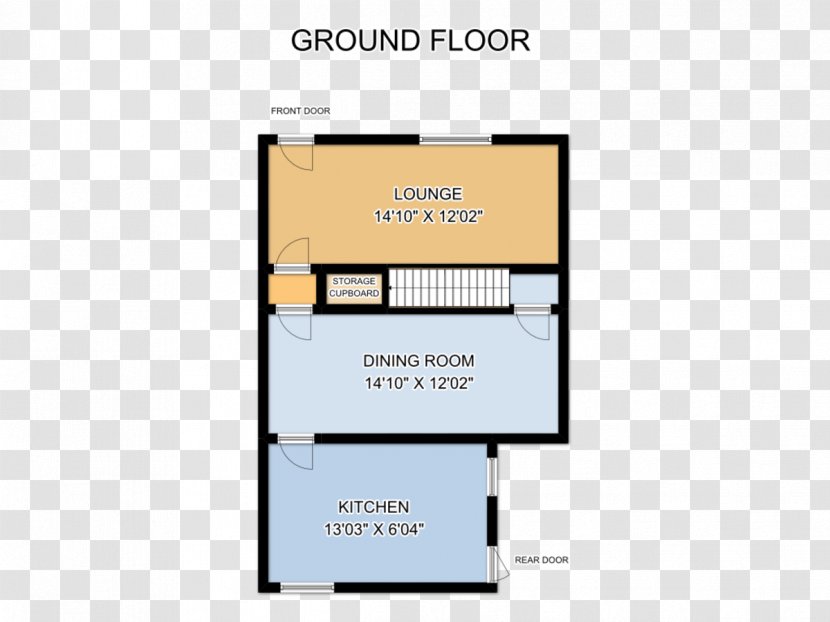 Floor Plan Brand Line Angle - Diagram Transparent PNG