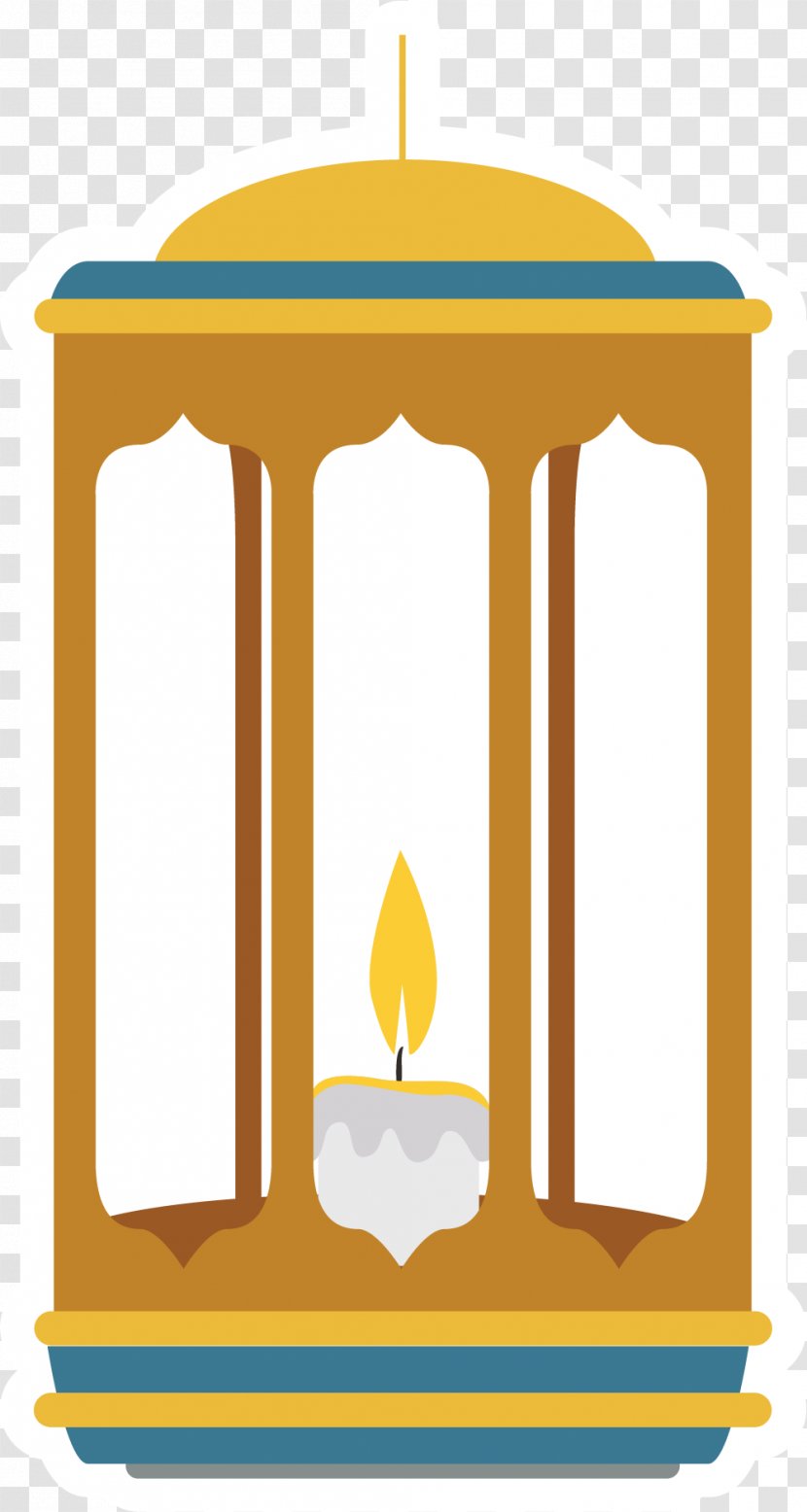 Oil Lamp Clip Art - Eid Candle Transparent PNG