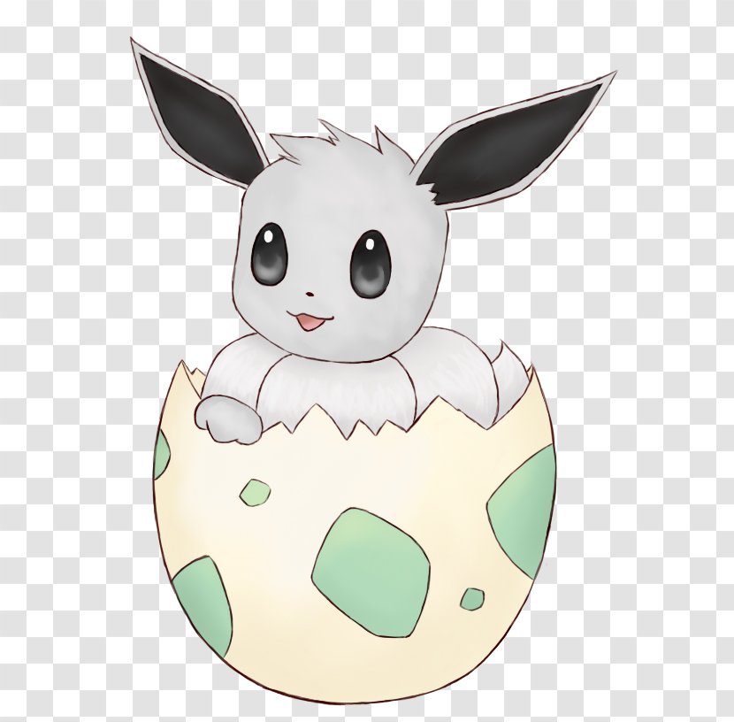 Rabbit Eevee Pokémon Fan Art Hare - Deviantart - Shiny Transparent PNG