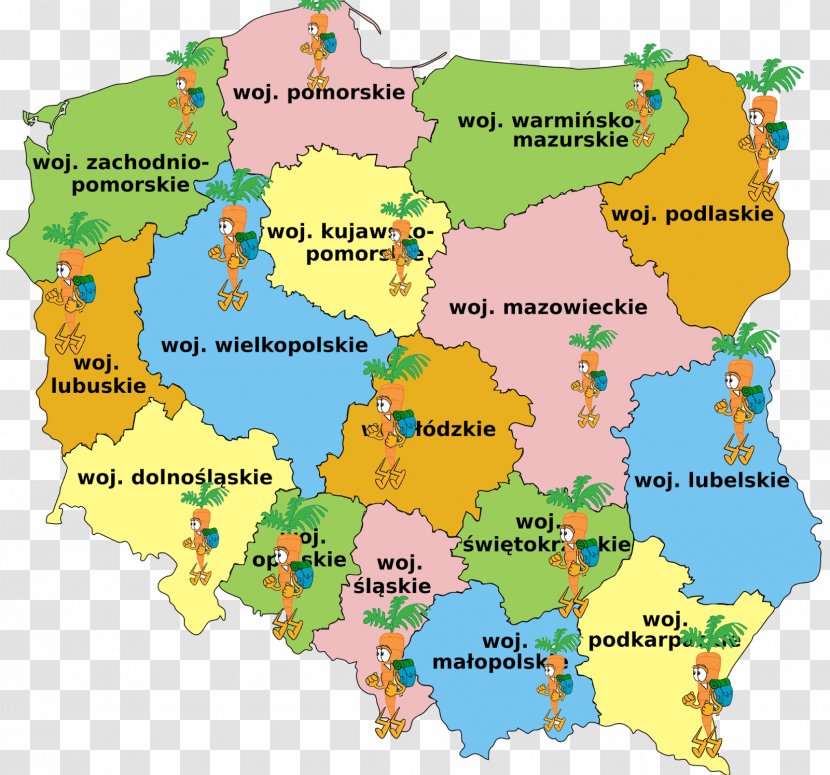 Voivodeships Of Poland Polish Historical Regions Silesian Voivodeship Katowice Sejmik - Simple English Wikipedia - Grek Transparent PNG