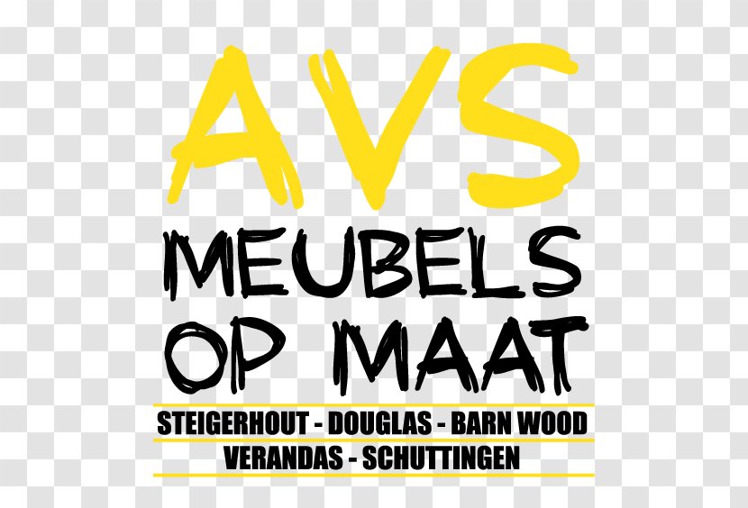 Logo Font Clip Art Product AVS Meubels Op Maat - Yellow - Avs Insignia Transparent PNG