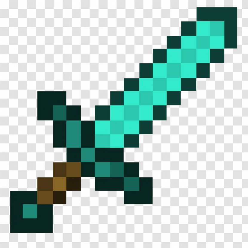 Minecraft: Pocket Edition Diamond Sword Game - Symbol - Paper Craft Transparent PNG