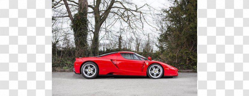 Enzo Ferrari Supercar Luxury Vehicle City Car - Wheel Transparent PNG