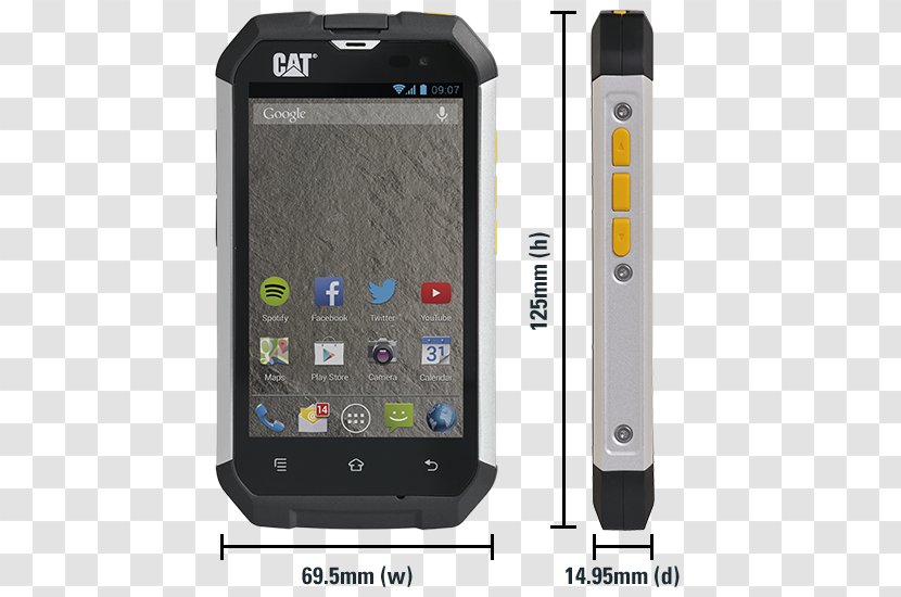 Cat S60 Caterpillar Inc. CAT B15Q S50 Smartphone - Electronics Transparent PNG