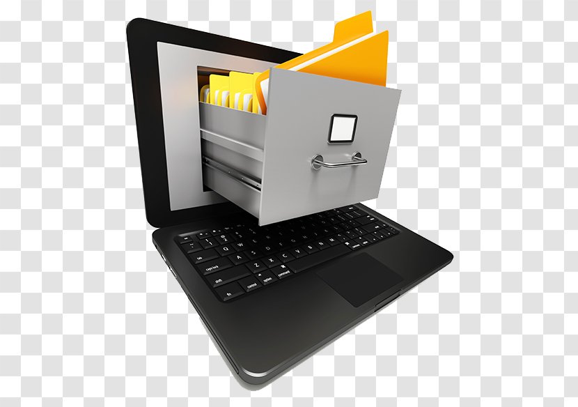 Digital Data File Folders - Laptop - Business Transparent PNG