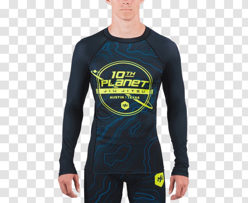 T-shirt Sleeve Rash Guard Brazilian Jiu-jitsu - Sweater - Mma Clothing Transparent PNG