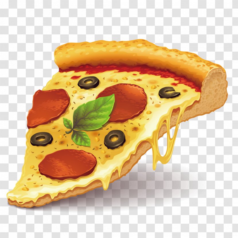 Pizza Hamburger Salami Cheese - Pepperoni - Delicious Transparent PNG