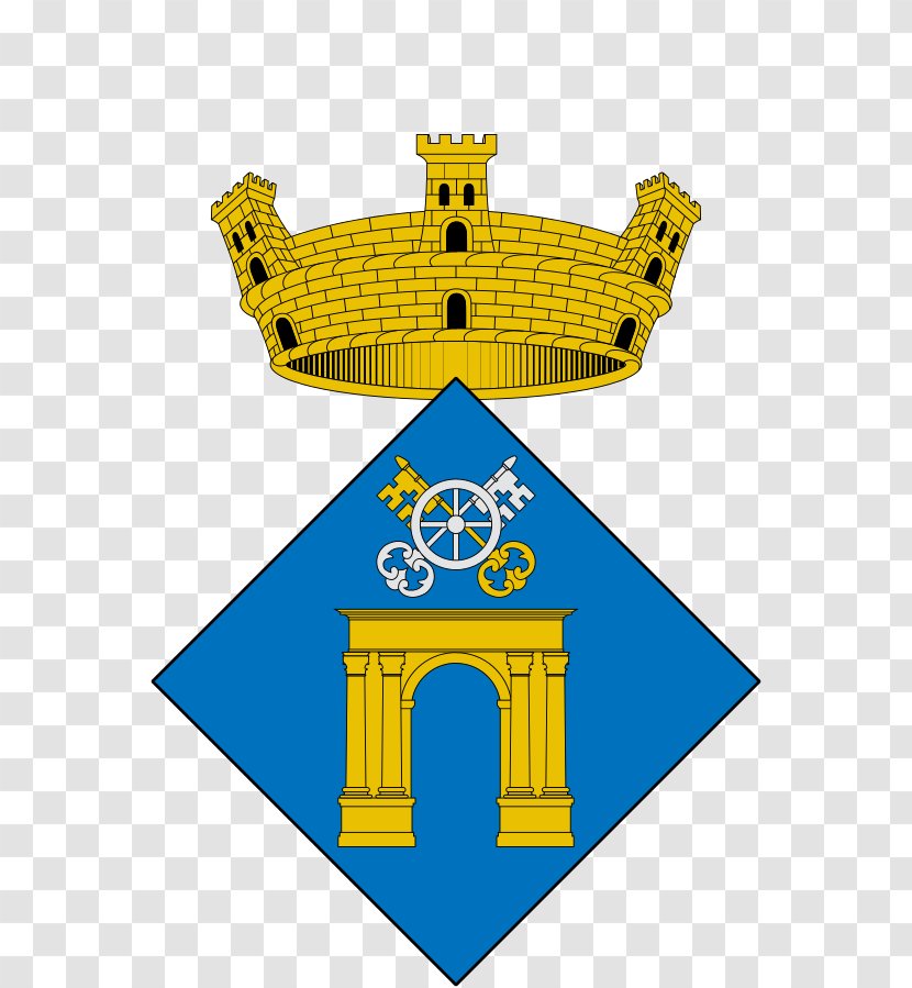 La Granada Llagosta Coat Of Arms Ratusz Mural Crown - Roda De Falkirk Transparent PNG