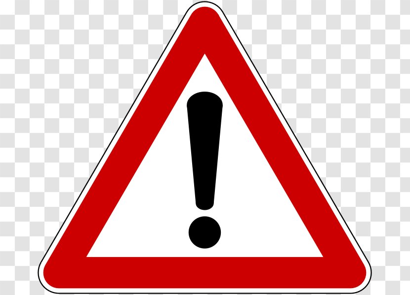 Warning Sign Traffic Clip Art - Number - Safety Icon Daquan Transparent PNG