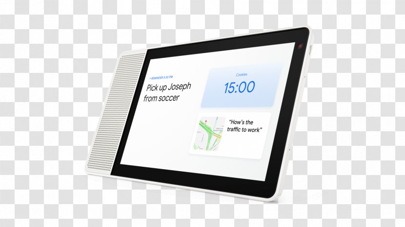 Amazon Echo Show Smart Display Lenovo Google Assistant - Electronics Accessory - Exhibit Transparent PNG