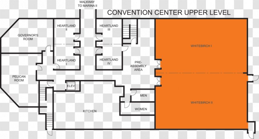 Floor Plan Breezy Point Resort Drive Convention Center Lake - Plot - White Birch Transparent PNG