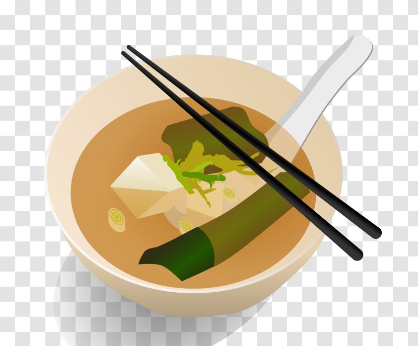 Miso Soup Japanese Cuisine Chinese Breakfast Chicken - French Fries Clipart Transparent PNG
