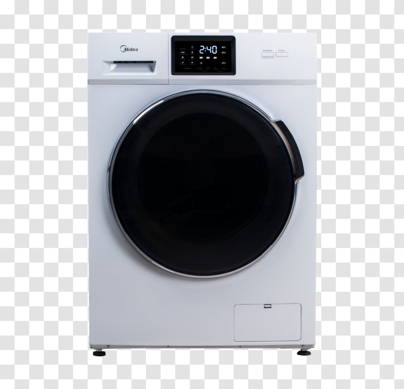 Combo Washer Dryer Clothes Washing Machines Laundry Home Appliance - Midea Transparent PNG