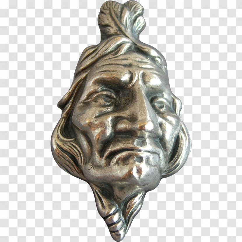 Bronze Sculpture Classical Statue - Artifact - Indianer Transparent PNG