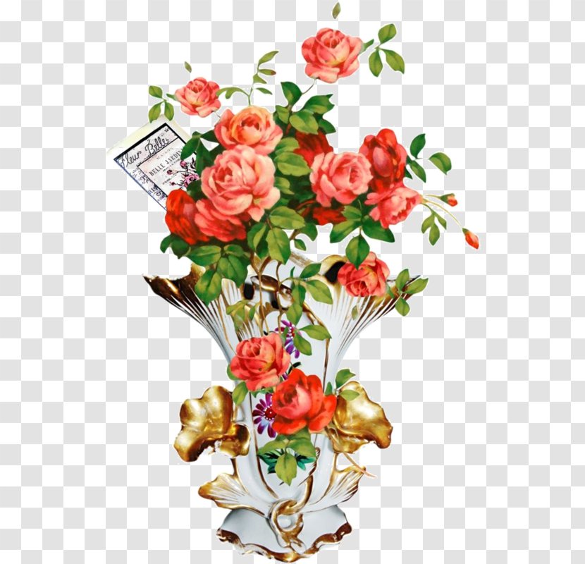 Paper Clip Art - Rose Order - Hand-painted Flowers Transparent PNG