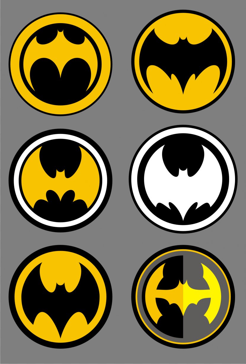 Batman Bane Logo Clip Art - Emoticon - Bat Symbol Stencil Transparent PNG