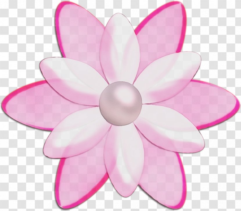 Watercolor Floral Background - Pink - Wheel Magenta Transparent PNG