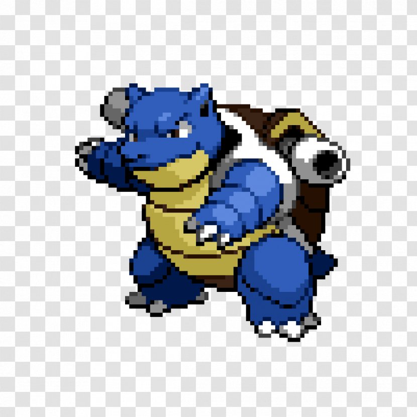 Blastoise Pokémon Red And Blue Pikachu Yellow Bead - Pok%c3%a9mon Transparent PNG