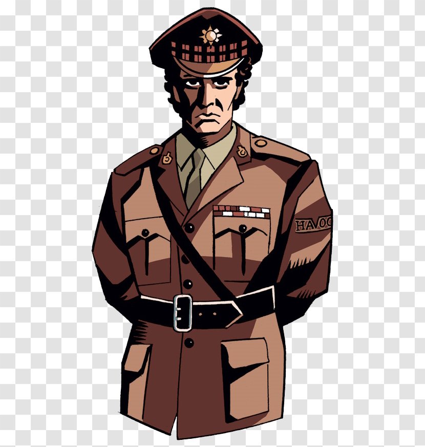 Soldier Brigadier Lethbridge-Stewart Military Uniform Army Officer Transparent PNG