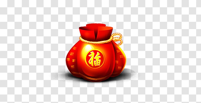 Chinese New Year Fukubukuro Red Envelope - Lunar - Purse Transparent PNG